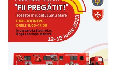 Caravana SMURD „Fii pregătit!” în Satu Mare