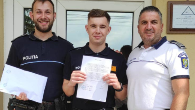 polițiști din Livada