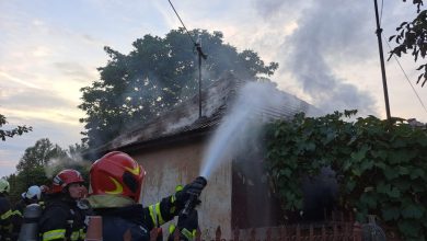 incendiu casă Satu Mare