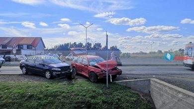 accident rutier la Apa
