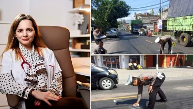 tânără mamă și medic strânge donații